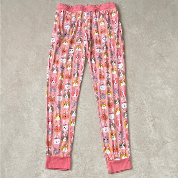 Little Sleepies Boho Bunny Pajama Pants. Women’s Size Medium - Picture 4 of 9